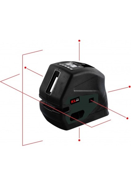 KLLZR232 Profesyonel Yatay/dikey ve Nokta Otomatik Hizalamalı Lazer Distomatı