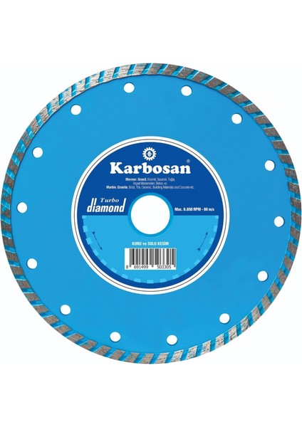 Turbo Kesici 230X2.4X22 (950330)