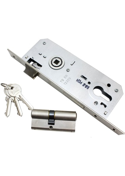 Sil.daire Kilidi 152R/45 mm Nikel