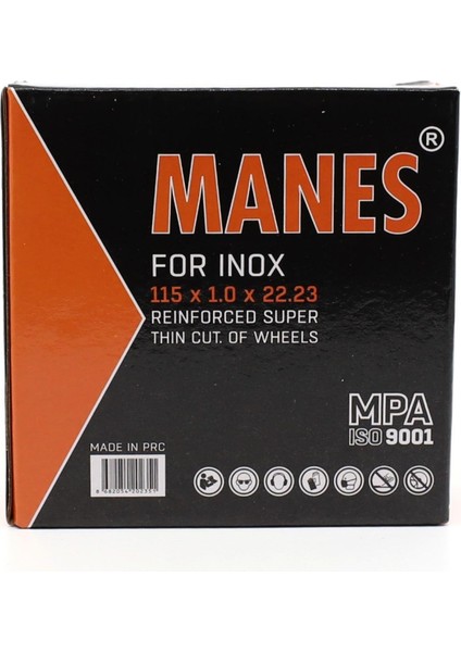 Inox Kesici 115 mm 1.0X22.23 (Ithal Ürün) fiyatları