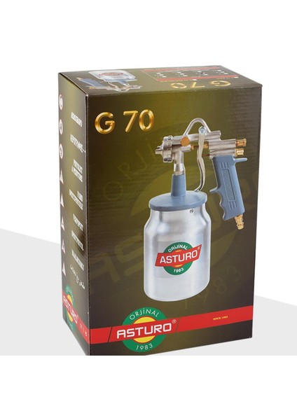 Boya Tabancası Alttan Depo G70 1.8 mm fiyatları