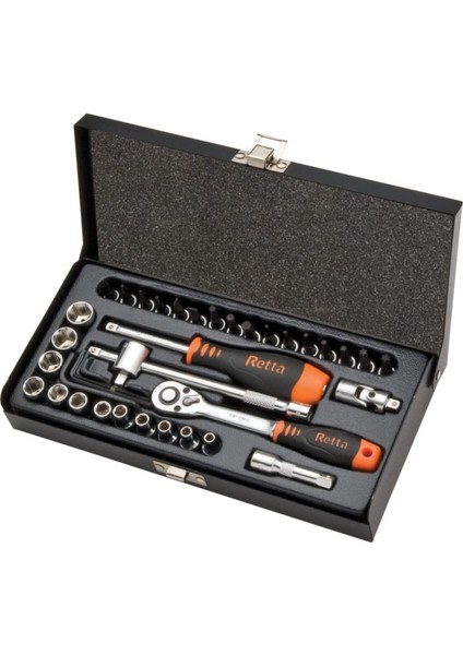 RLT4002X ALTI KÖŞE LOKMA TAKIMI 40 LI 1/4