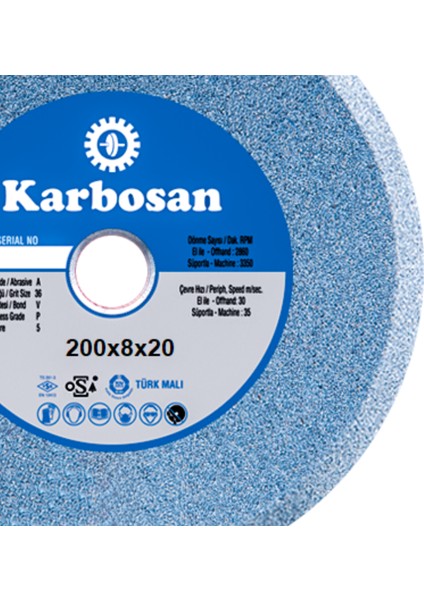 Düz Taş 200X8X20 NK60 920770 fiyatları