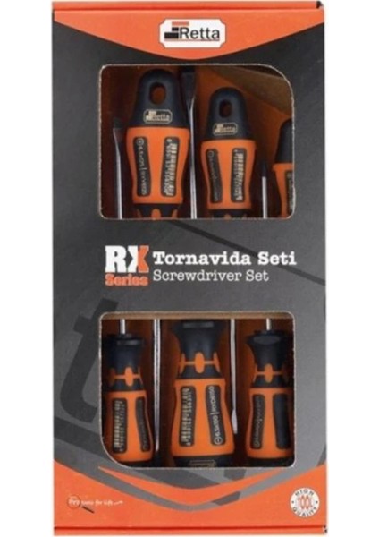 RXS6000 Tornavida Seti 6'lı
