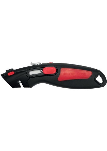 Izeltaş 14000005051 Pro Güvenlikli Otomatik Kitlemeli Trapez Maket Bıçağı (2 Yedek Bıçaklı)