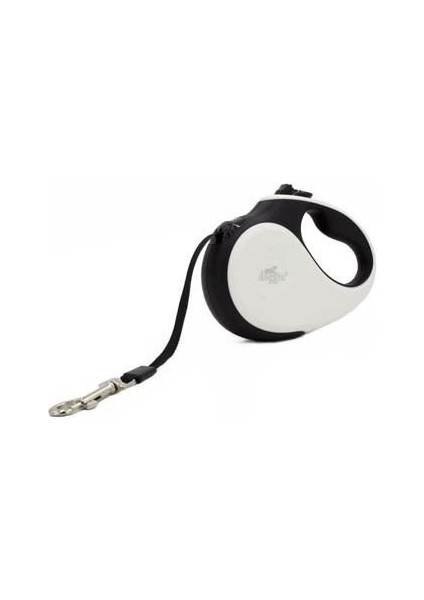 Doggie Soft Otomatik Köpek Uzatma Tasması Xsmall Beyaz 12 kg 3 mt - Petshopundan