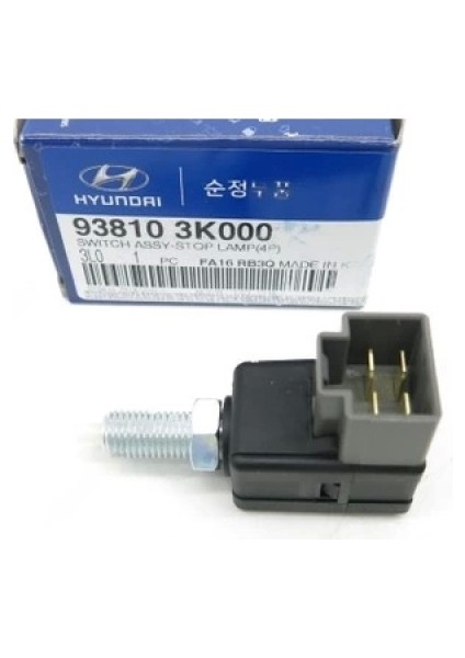 Fren Müşürü Pedal Accent ERAGETZELAI-20I-30H-1MTRS.FETUCCERATOBONGRIOSORENTO (Oem NO:93810-3K000) (Adet)