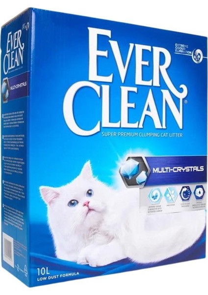 Ever Clean Multi Crystals Kokusuz Topaklanan Kedi Kumu 2X10 Lt - Petshopundan