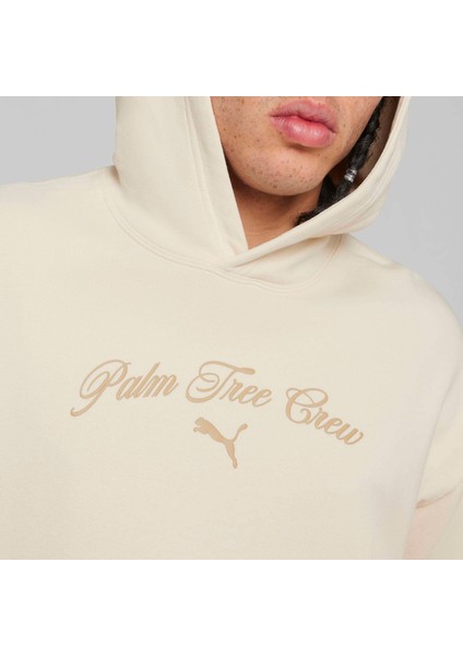 Erkek Krem Puma x Ptc Graphic Hoodie Krem Erkek Hoodie fırsatları