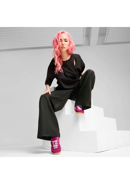 Kadın Siyah Puma Dare To Oversized Cutout Tee Siyah Kadın T-Shirt modelleri