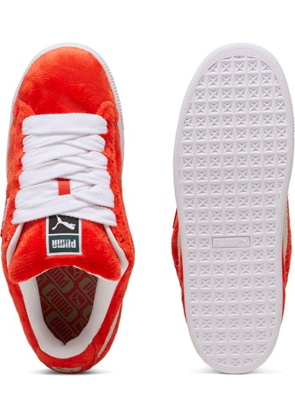 Turuncu Suede Xl Plush Turuncu Günlük Spor Ayakkabı