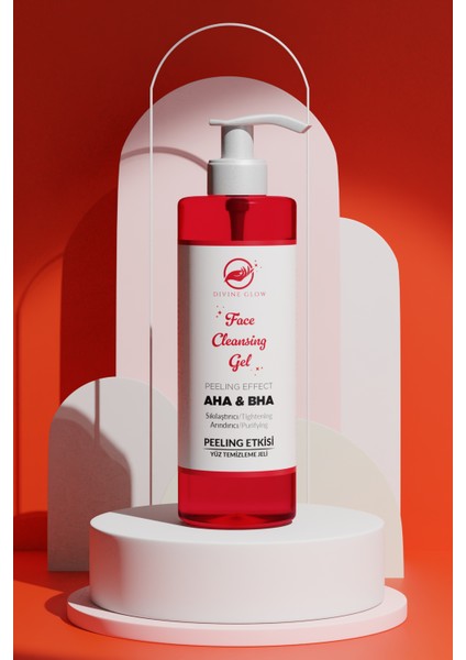Aha & Bha Peeling Etkisi Yüz Temizleme Jeli 200 ml