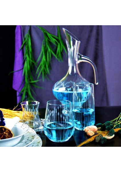 Kazaan 49 Parça 12 Kişilik Bardak Çeyiz Seti Bosna Karaflı Vega Desenli fiyatları