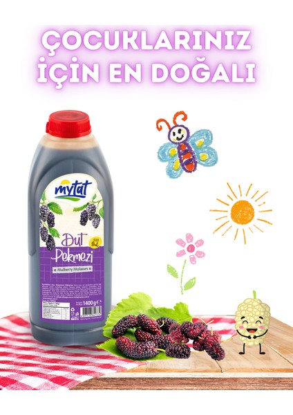 Doğal Katkısız Dut Pekmezi 1400 gr fiyatları