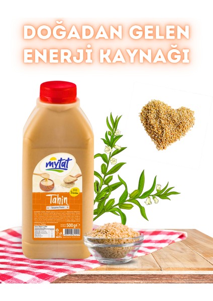 Doğal Katkısız Tahin 500 gr