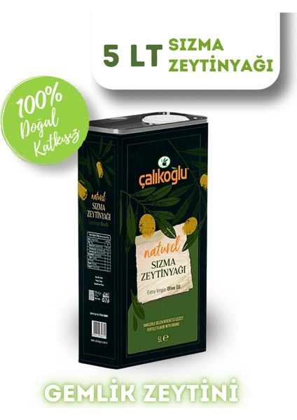 Naturel Sızma Zeytinyağı 5 Litre