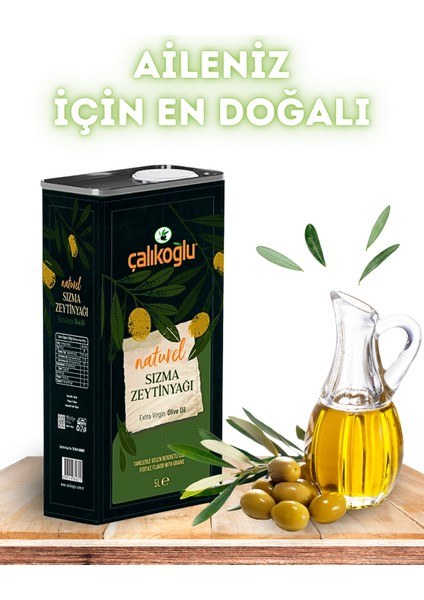Naturel Sızma Zeytinyağı 5 Litre