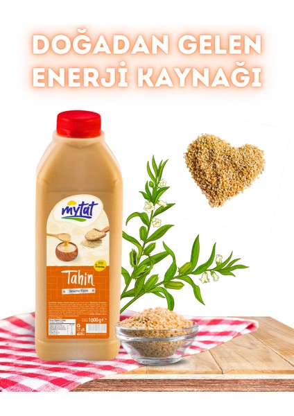 Doğal Katkısız Tahin 1000 gr