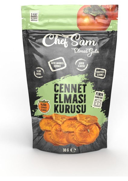 Chef Sam Cennet Elması Kurusu 30 G