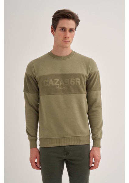 Caz 5082 Polar Sweat - Cazador - 24KCEEO05082 - Haki - Xxl