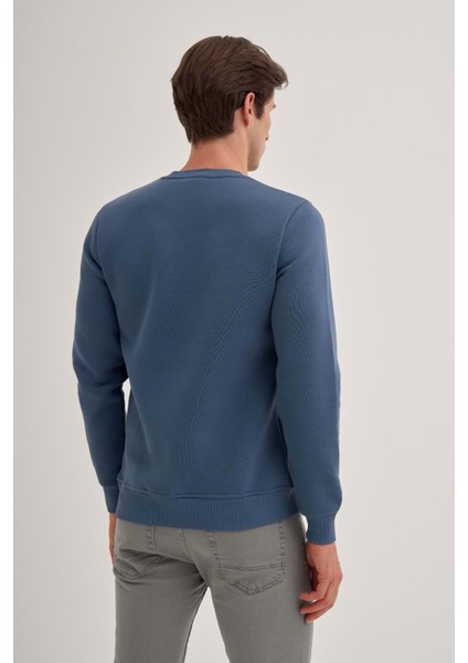 Caz 5138 3 Iplik Sweat - Cazador - 24KCEEO05138 - Indigo - Xl