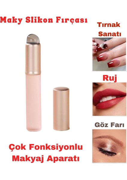 Silikon Ruj Dudak Göz Tırnak Fırçası Dolgun Pürüzsüz Parmak Boyama Aparatı Peeling Yenileme fiyatları