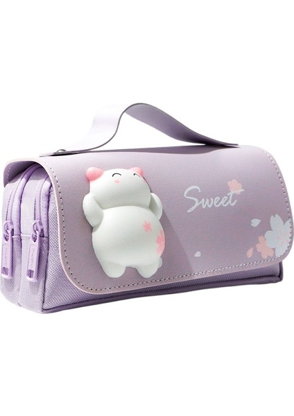 Kapibala Dekompresyon Kalem Kutusu Ekstra Büyük Kapasiteli, Yüksek Değerli Kırtasiye Kutusu (Yurt Dışından)