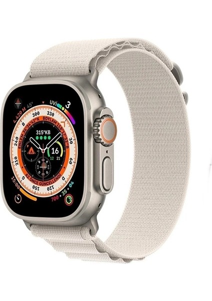 Apple Watch 10 46MM Kordon Kayış Kumaş Alpine