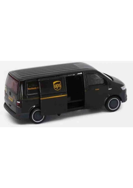 Dianomi - Tiny 1:64 Volkswagen T6 Transporter (Ups) /9 cm Uzunluğunda Metal Model