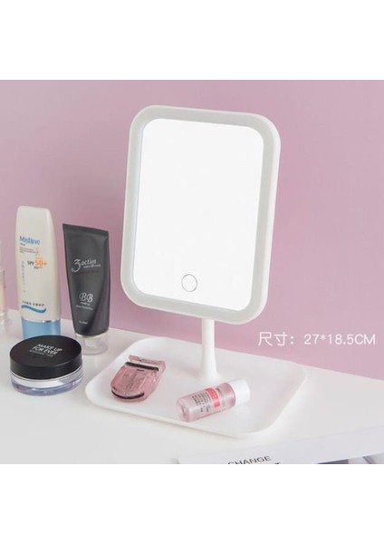 LED Işıklı Dikdörtgen Ayna Dokunmatik Makyaj Aynası fiyatları