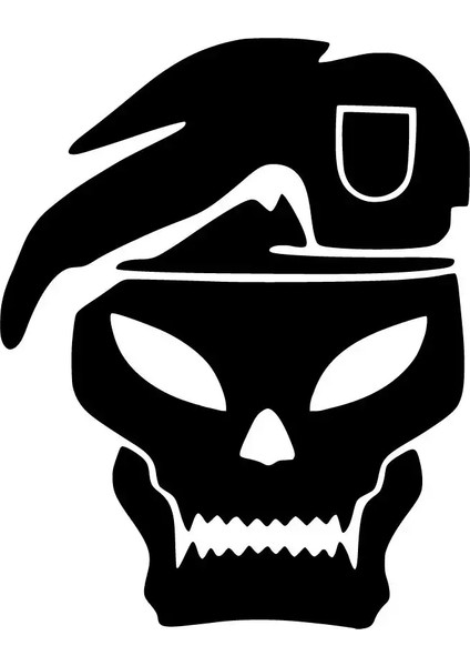 Autosticker^#Asker Punisher Sticker (Oto-Motor-Laptop-Duvar-Dekor) 20 X 24 Cm