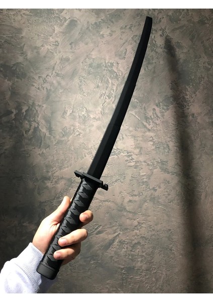 Ichigo Bankai Zanpakuto Katana Sword Kılıç 75 cm Katlanabilir Sağlam Plastik Açılıp Kapanabilen Katana