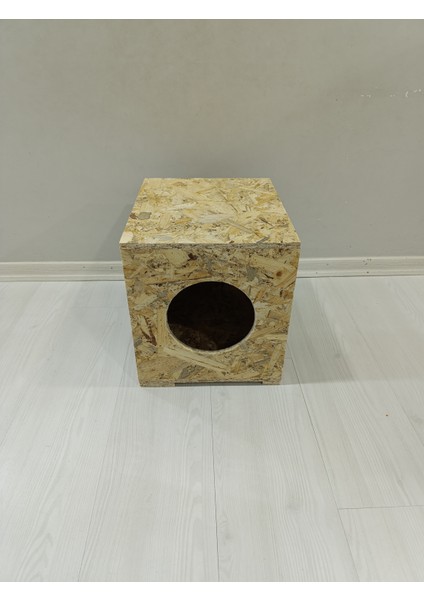 Osb Kedi Evi Yuvası 36X30X33 cm
