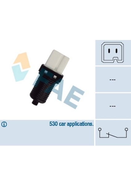 106 206 307 97 Fren Pedal Müşürü (Oem NO:453451)