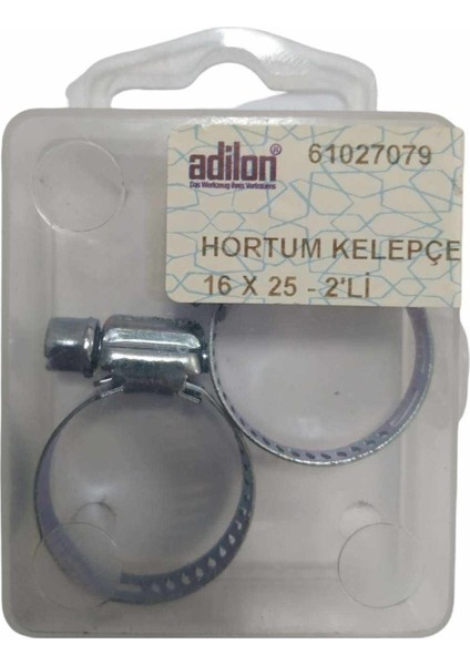 Hortum Kelepçe 16 x 25-2'li