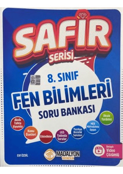 8. Sınıf Safir Fen Bilimleri Soru Bankası