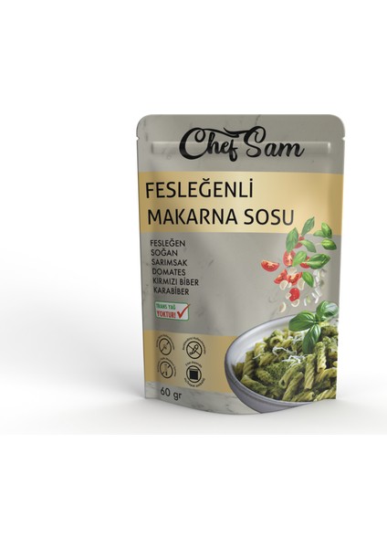 Fesleğenli Makarna Sosu 60 gr