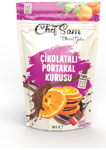 Çikolatalı Portakal Kurusu 40 G