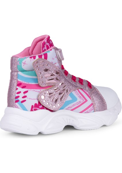 Pembe Kadın Günlük Ayakkabı BUCK4376 Wıngs Hıgh modelleri