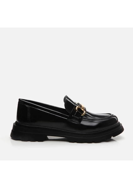 01AYH297650A100 SIYAH Kadın Loafer