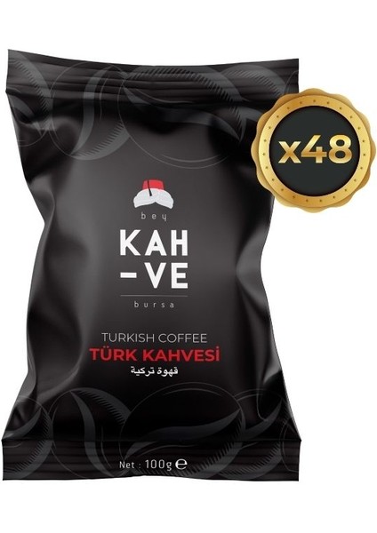 Türk Kahvesi 100 gr 48 Adet