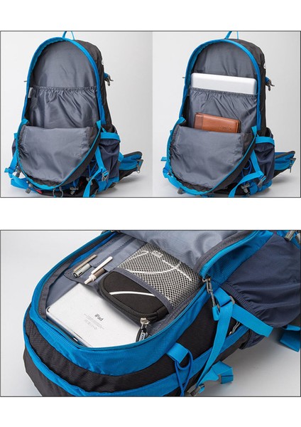 Outdoor Kamp ve Yürüyüş Sırt Çantası (40 Litre Kapasiteli) Siyah 1616 indirimleri