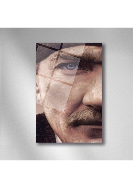 Mustafa Kemal Atatürk Cam - 70*105
