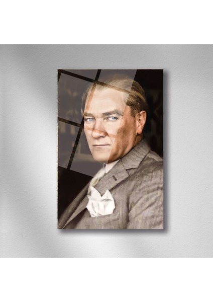 Mustafa Kemal Atatürk Cam - 70*105