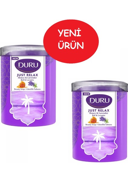 Moods Güzellik Sabunu Just Relax Bal & Lavanta 4X90 gr Yeni Ürün 2 Adet