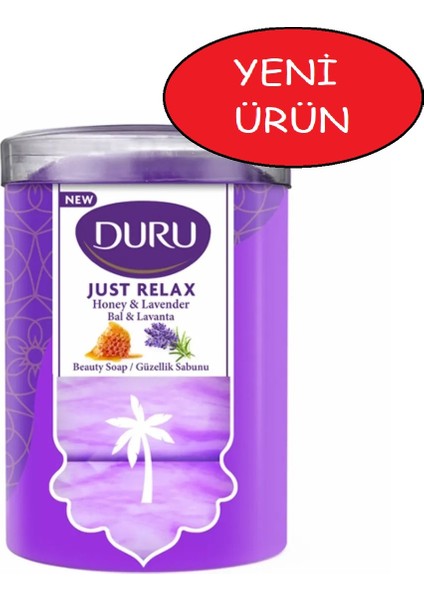 Moods Güzellik Sabunu Just Relax Bal & Lavanta 4X90 gr Yeni Ürün 2 Adet modelleri