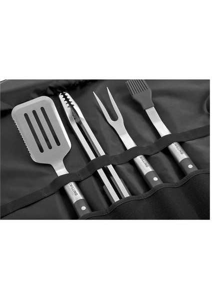 Bbq+ Barbekü Alet Çantası Seti 5 Parça - Grill Tool Set - 1026269