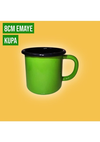 Emaye Kordonlu Kupa - Emaye Kampçı Kupası - Kahve Fincanı - Kamp Bardağı 350 ml fiyatları
