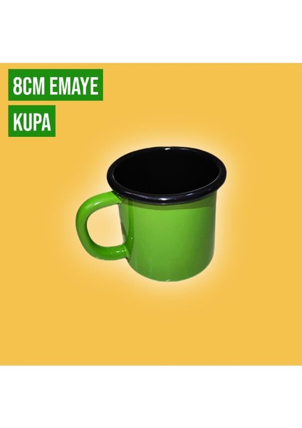 Emaye Kordonlu Kupa - Emaye Kampçı Kupası - Kahve Fincanı - Kamp Bardağı 350 ml modelleri
