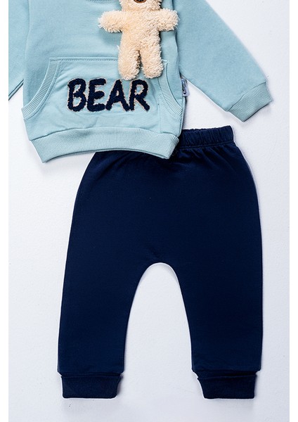 479 6-18 Ay Bear Baskılı Ayı Oyuncaklı Takım